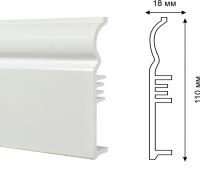 Плинтус из вспененного ПВХ DurableSmart 110 мм